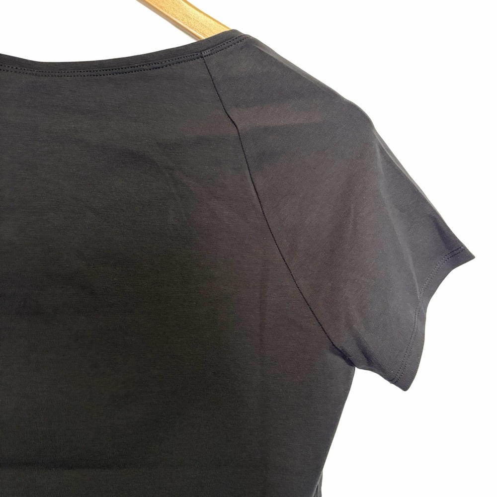 Everlane The Form Square Neck Top Tee in Black, Size M NWT - Picture 10 of 16